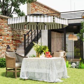 Patio Umbrella (Option: Light Gray-1540x150x150 mm)