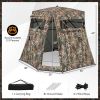 360Â° One Way See Through Ground Hunting Blind for Deer and Turkey Hunting